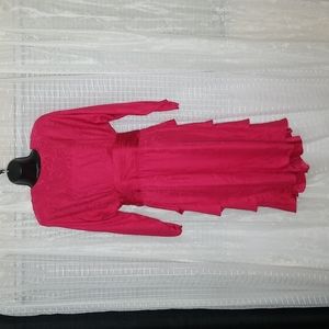 Vintage 80s Barbie Pink Dress